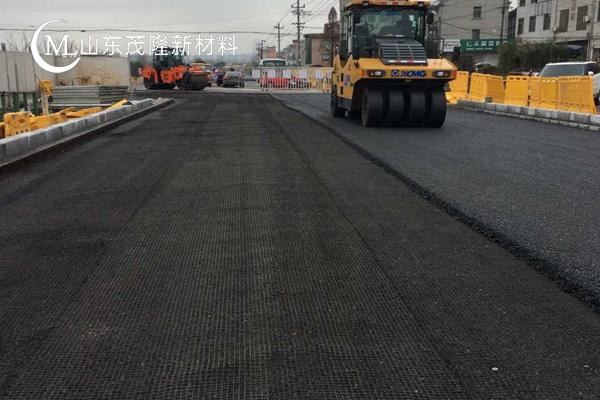 路基土工格柵施工照片真實  第3張