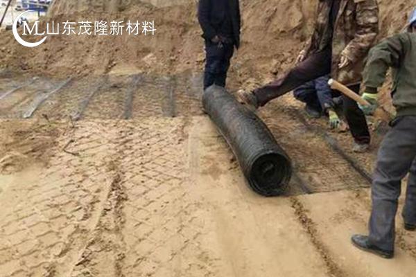路基土工格柵施工照片真實  第8張